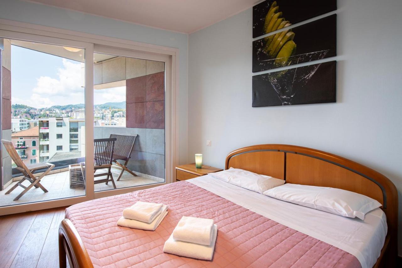 Panoramic Penthouse - Happy Rentals ลูกาโน ภายนอก รูปภาพ